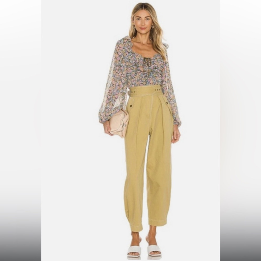 FREE PEOPLE Mabel Printed Blouse - Picture 2 of 12